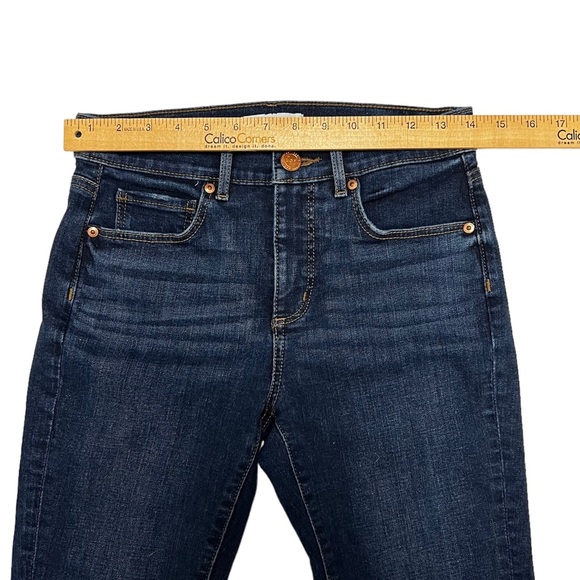 LOFT Sustainable Style Skinny Stretchy Dark Denim Jeans, Woman’s size 4 - Picture 12 of 15